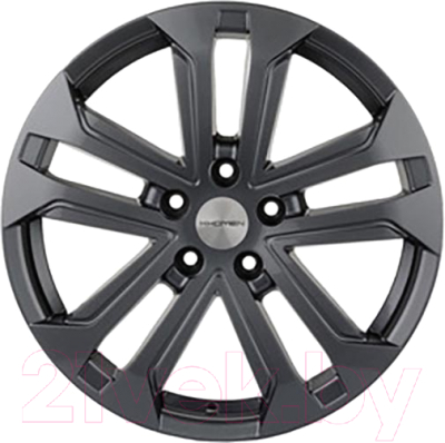 Литой диск Khomen KHW1803 Geely Coolray 18x7" 5x114.3мм DIA 54.1мм ET 50мм Gray