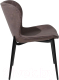 Миниатюра изображения товара Стул Алвест AV 470 (коричневая замша 04/черный)