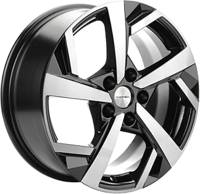 

Литой диск Khomen, KHW1712 Changan CS75 17x7" 5x114.3мм DIA 60.1мм ET 45мм Black