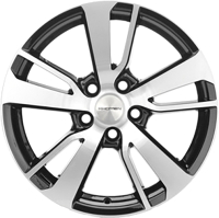

Литой диск Khomen, KHW1704 Haval Jolion 17x7" 5x114.3мм DIA 66.5мм ET 37мм Black FP