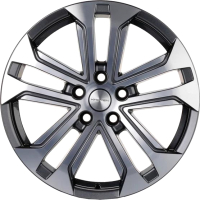 

Литой диск Khomen, KHW1803 Haval Jolion 18x7" 5x114.3мм DIA 66.5мм ET 37мм Gray FP