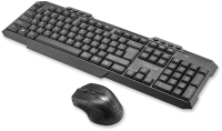 Клавиатура+мышь Oklick 205MK (черный) - 