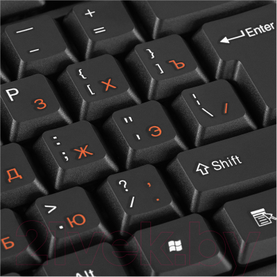 Изображение товара Клавиатура Оклик 100M HW3 (черный)