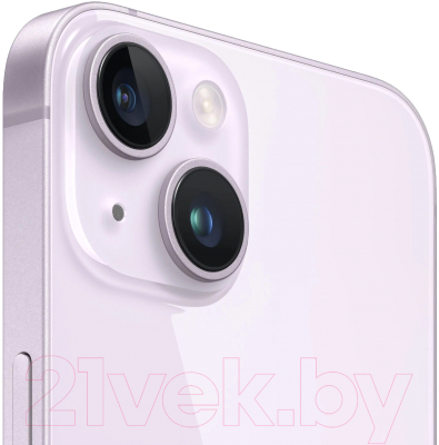 Смартфон Apple iPhone 14 128GB / MPV03 (фиолетовый)