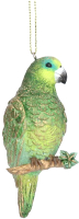 

Елочная игрушка Gisela Graham, Aviary. Попугай / 13262-1