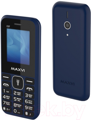 Мобильный телефон Maxvi C27 (синий)
