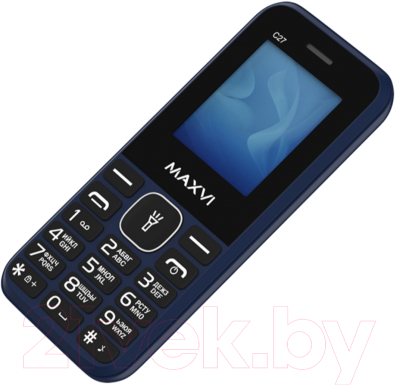 Мобильный телефон Maxvi C27 (синий)