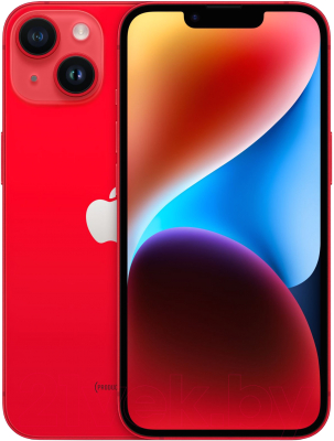 Смартфон Apple iPhone 14 128GB / MPVA3 (красный)