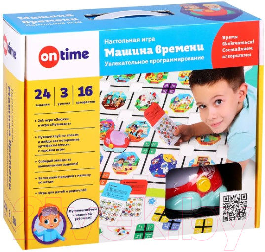 Развивающая игра On Time Машина времени / 939878