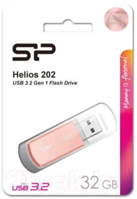 Usb flash накопитель Silicon Power Helios 202 USB 3.2 Gen 1 32GB (SP032GBUF3202V1P)