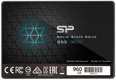 SSD диск Silicon Power S55 960GB (SP960GBSS3S55S25)