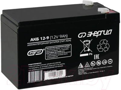Изображение товара Батарея для ИБП Энергия АКБ 12-9