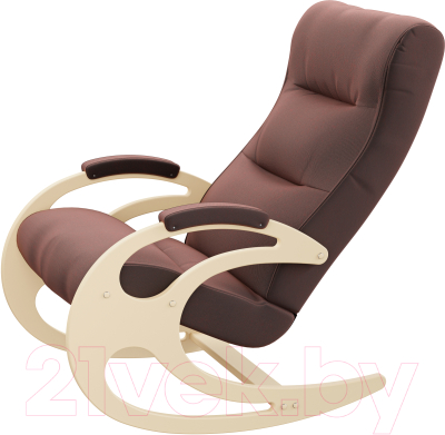 Кресло-качалка Glider Риверо 560x950x1080 (Maxx 235/дуб шампань)