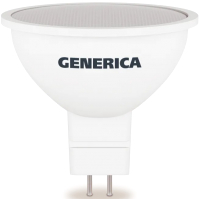 

Лампа Generica, MR16 10Вт Софит 6500К GU5.3 230В / LL-MR16-10-230-65-GU5-G