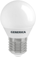 Лампа Generica G45 10Вт Шар 6500К E27 230В / LL-G45-10-230-65-E27-G - 