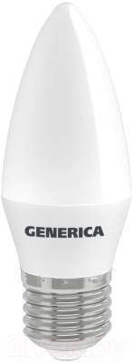 Лампа Generica C35 12Вт Свеча 4000К E27 230В / LL-C35-12-230-40-E27-G