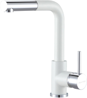 Смеситель Paulmark Kassel Ka214311-431 (белый матовый) - 