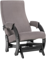 Кресло-глайдер Glider 68М 550x880x1000 (Verona Antrazite Grey/венге) - 