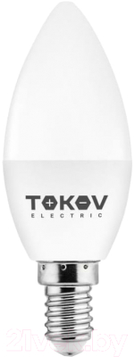 Лампа Tokov Electric 10Вт С37 4000К Е14 176-264В / TKE-C37-E14-10-4K