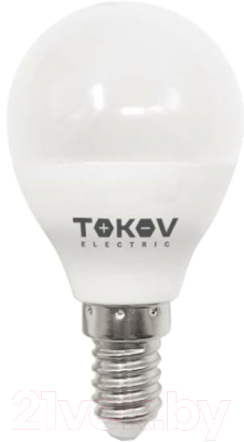 Лампа Tokov Electric 10Вт G45 4000К Е14 176-264В / TKE-G45-E14-10-4K