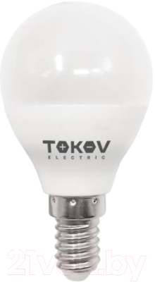 Лампа Tokov Electric 7Вт G45 6500К Е14 176-264В / TKE-G45-E14-7-6.5K