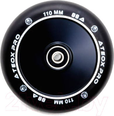 Колесо для самоката Ateox PRO Full Core 110 AL / AW10-B (черный)