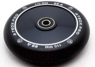 Колесо для самоката Ateox PRO Full Core 110 AL / AW10-B (черный)