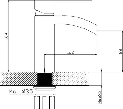 Смеситель Haiba HB13505