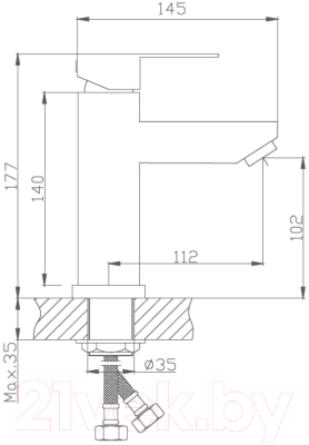 Смеситель Haiba HB10801