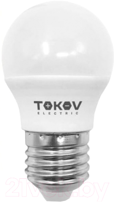Лампа Tokov Electric 7Вт G45 3000К Е27 176-264В / TKE-G45-E27-7-3K