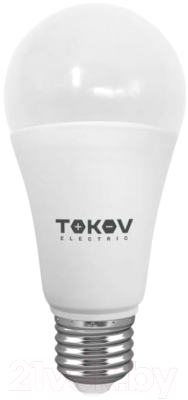 Лампа Tokov Electric 25Вт А60 4000К Е27 176-264В / TKE-A60-E27-25-4K