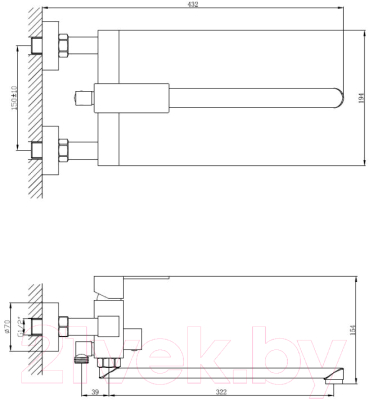 Смеситель Haiba HB22803-7