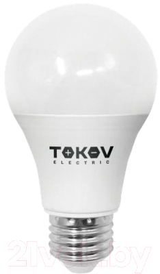 Лампа Tokov Electric 12Вт А60 4000К Е27 12/24В / TKE-A60-E27-12-4K-12/24