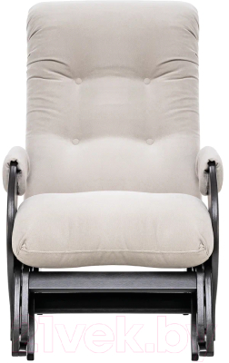 Кресло-глайдер Glider Стронг со стопором 600x1082x955 (Verona Light Grey/венге)