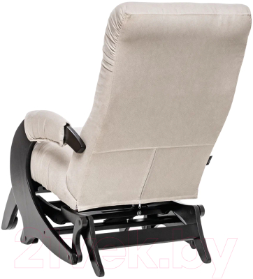 Кресло-глайдер Glider Стронг со стопором 600x1082x955 (Verona Light Grey/венге)