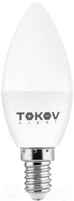 Лампа Tokov Electric Light 9Вт С37 4000К Е14 176-264В / TKL-C37-E14-9-4K