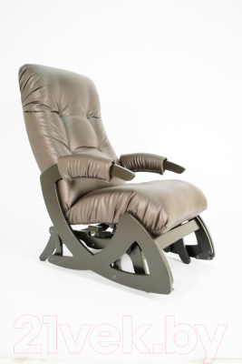 Кресло-глайдер Glider Балтик со стопором 600x1093x955 (Eva 1/венге)