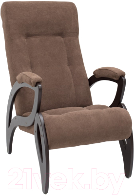 Кресло мягкое Glider 51 585x870x990 (Verona Brown/венге)