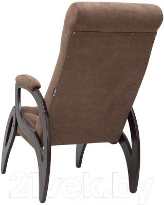 Кресло мягкое Glider 51 585x870x990 (Verona Brown/венге)