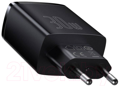 Адаптер питания сетевой Baseus Compact Quick Charger / CCXJ-E01 (черный)