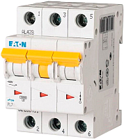 

Выключатель автоматический Eaton, PL7 3P 3A С 10кА 3М / 165130