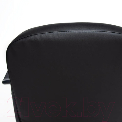 Кресло офисное Tetchair Baggi кожзам (черный/бордо 36-6/36-7)