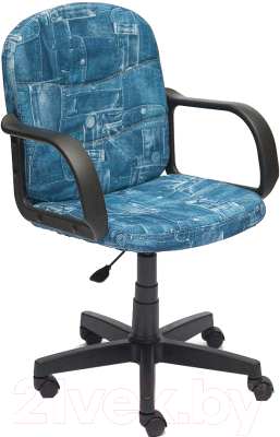 Кресло офисное Tetchair Baggi ткань (джинс)