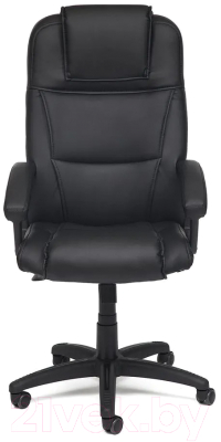 Кресло офисное Tetchair Bergamo кожзам (черный 36-6)