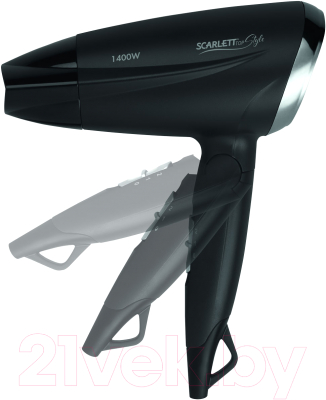 Компактный фен Scarlett SC-HD70IT14 (черный)
