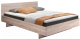 Двуспальная кровать Барро КР-017.11.02-19 160x190 (дуб сонома) - 