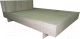 Полуторная кровать Барро КР-017.11.02-22 140x195 (дуб сонома) - 