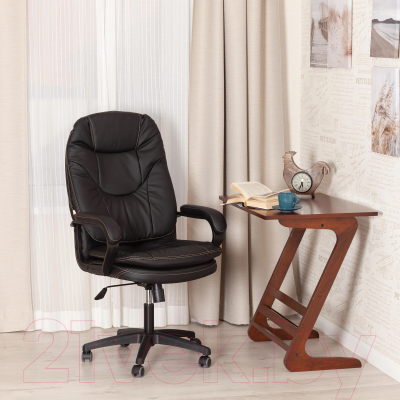 Кресло офисное Tetchair Comfort LT кожзам (черный)