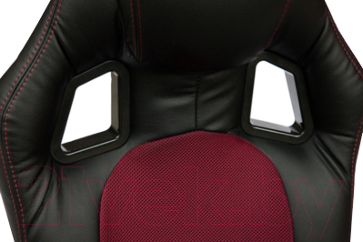 Кресло геймерское Tetchair Driver экокожа/ткань (черный/бордовый)