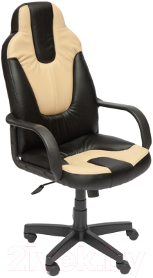 Кресло офисное Tetchair Neo1 экокожа (черный/бежевый)